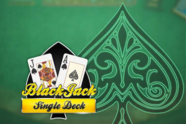 imgage Single deck blackjack mh
